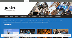 Desktop Screenshot of justri.org